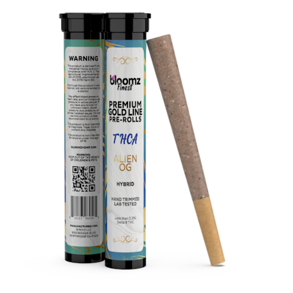 Exotic THCA Pre-Rolls – Goldline
