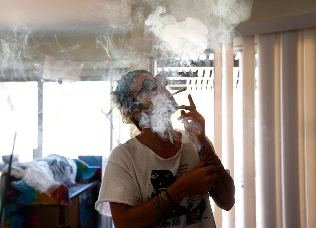 Bike-riding, weed-delivery salespeople are getting New York really high