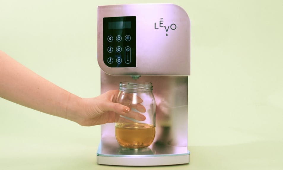 This nifty little machine makes cannabis butter as easily as a pot of coffee