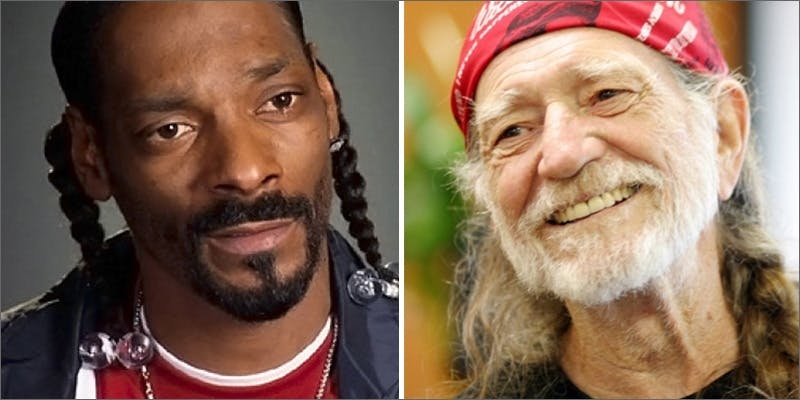 Willie Nelson Whipped Snoop’s Ass At Smoking Weed… And Dominoes?
