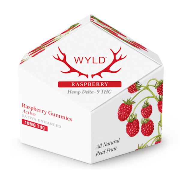 Raspberry Sativa THC Gummies | Hemp THC