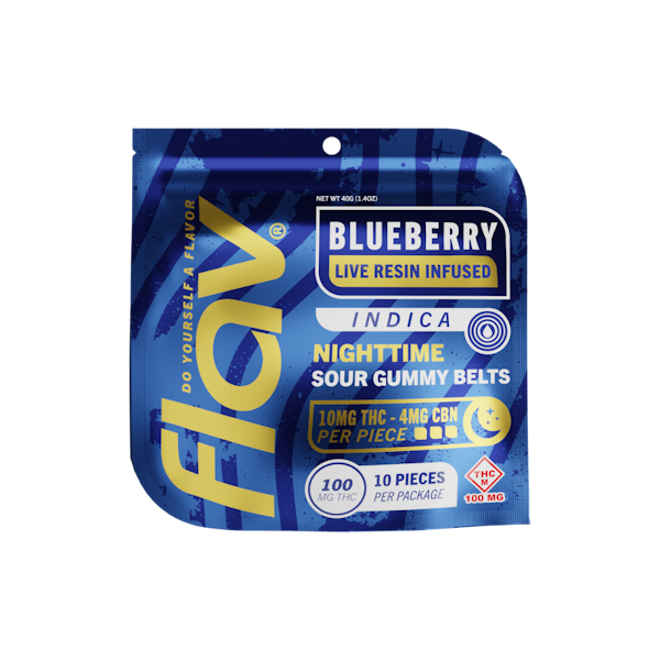 Nighttime Live Resin Blueberry Belts