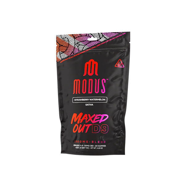 MODUS Maxed Out D9 CBD Gummies