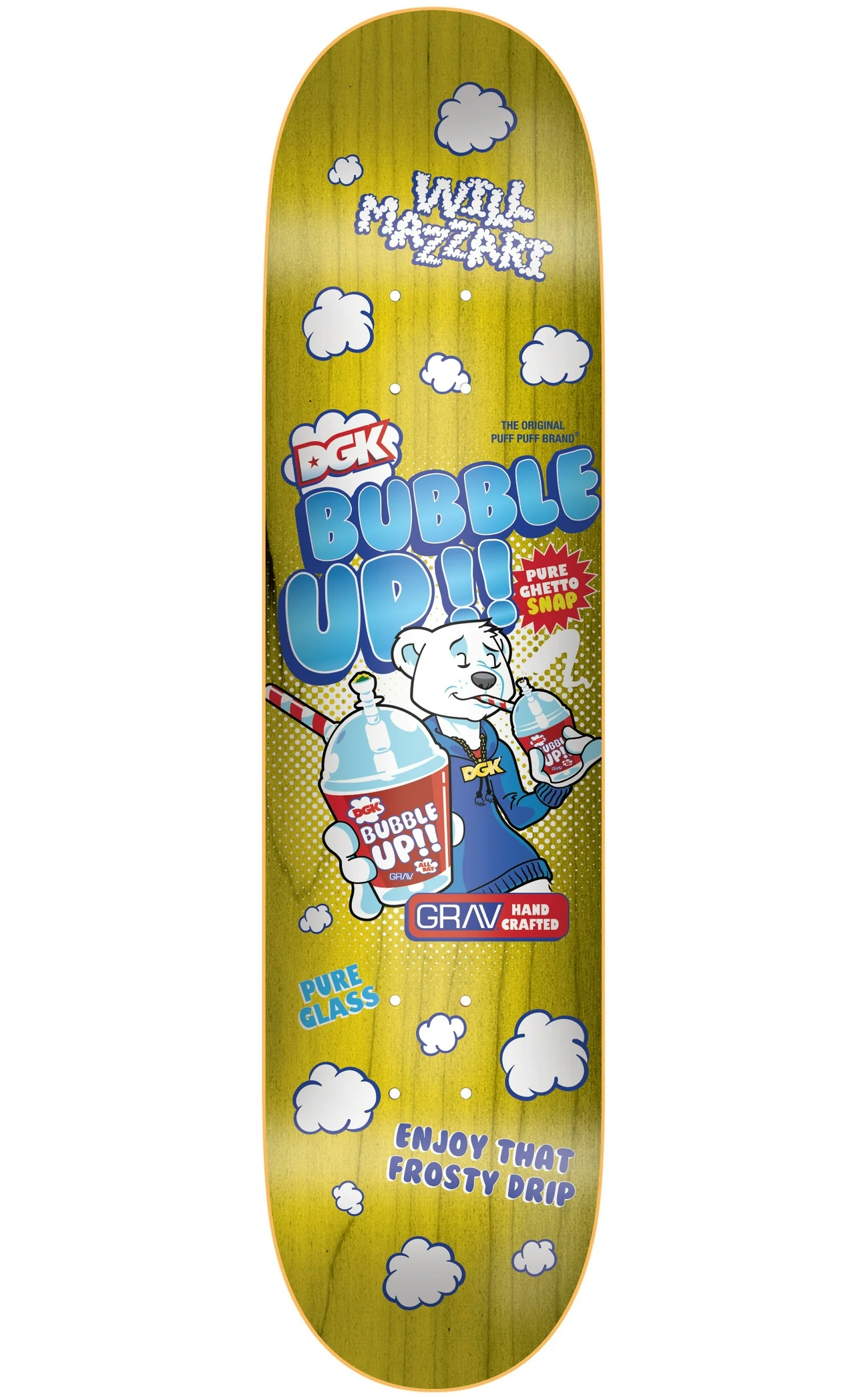 DGK x GRAV "Bubble Up" Pro Deck Skateboard 