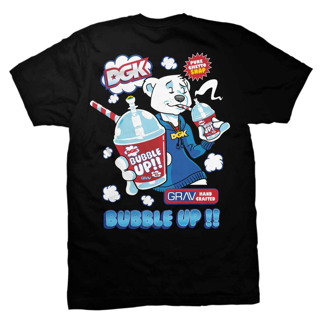 DGK x GRAV "Bubble Up" T-shirt