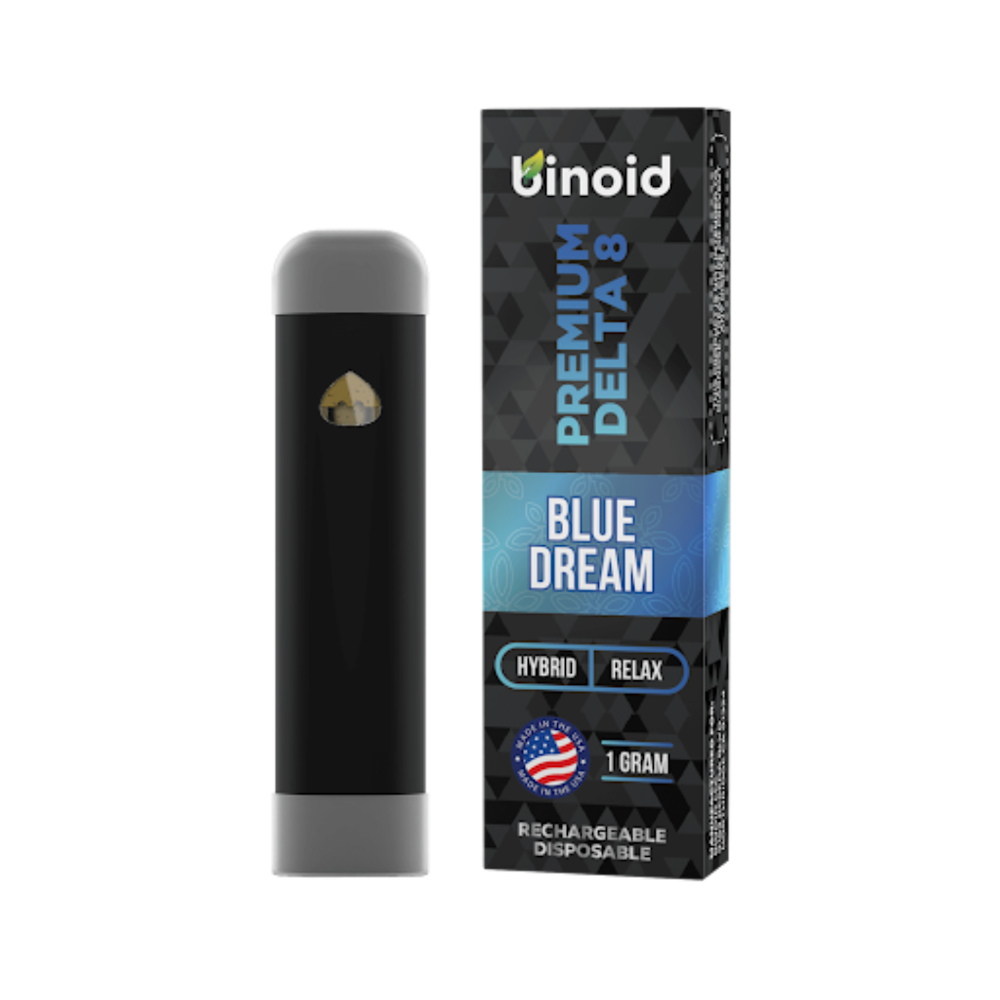 Binoid CBD Delta 8 THC Rechargeable Disposable Vape | Herb