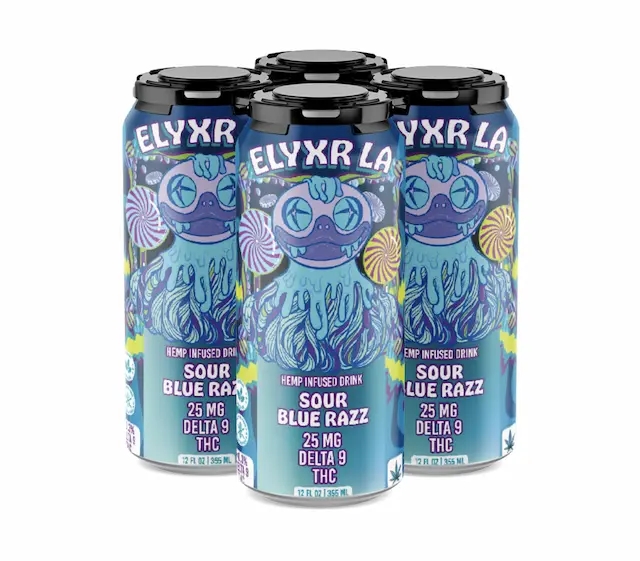 Elyxr Sour Blue Razz 4-Pack