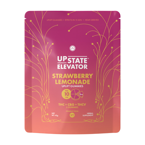 Uplift Strawberry Lemonade 10mg THC Gummies