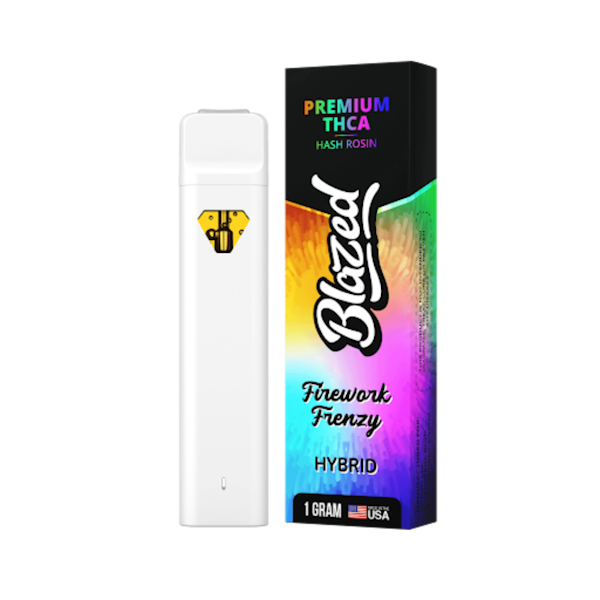 1 Gram THCA Disposable – Hash Rosin – Blazed