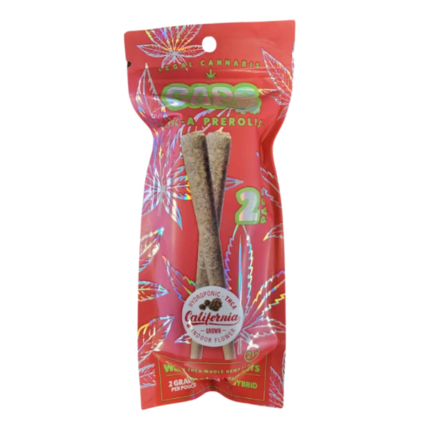 Caps THCa Prerolls 2pk