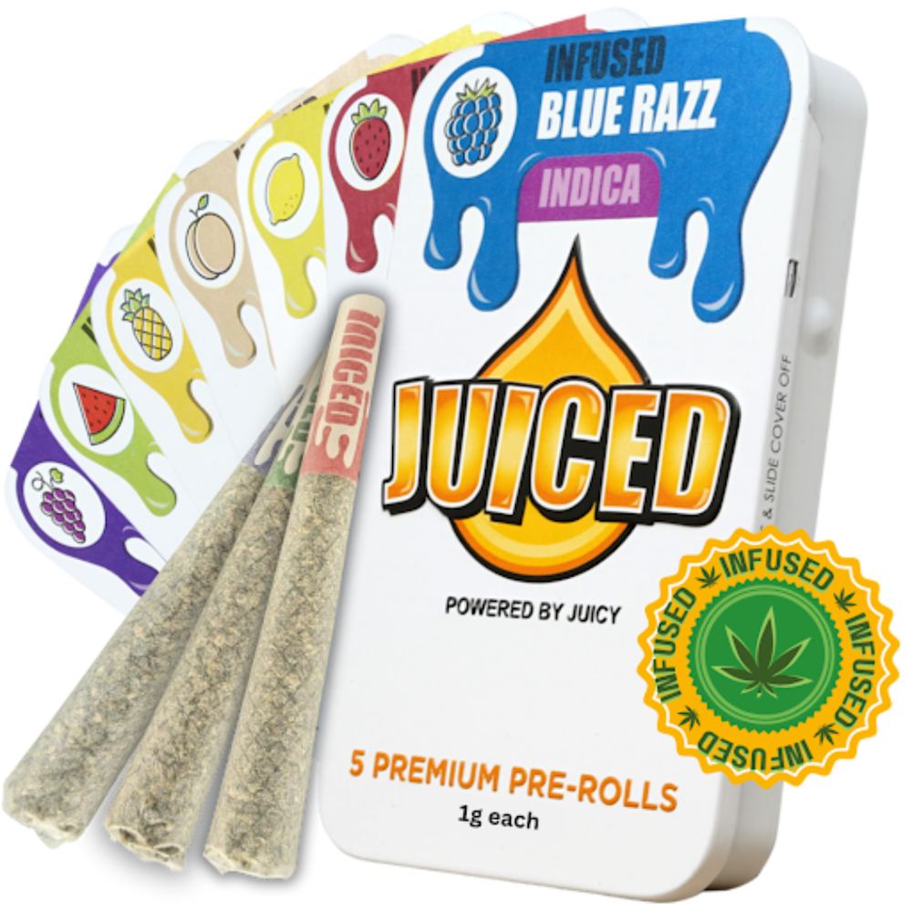 JUICED Powered by Juicy JUICED Infused 1g Pre-Rolls | Herb