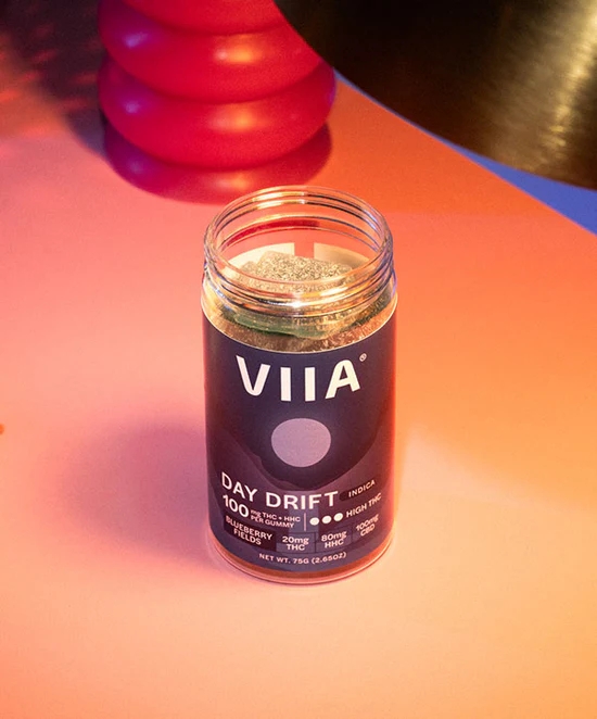 Day Drift Sativa Gummies - 100mg THC By VIIA