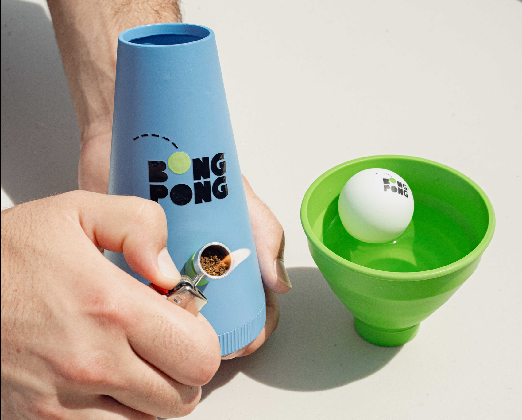 bong pong weed game