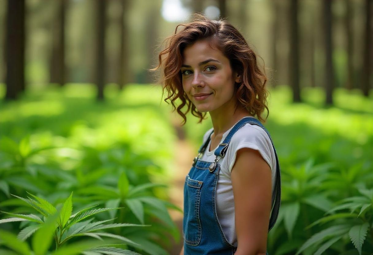 growing ganja outdoors