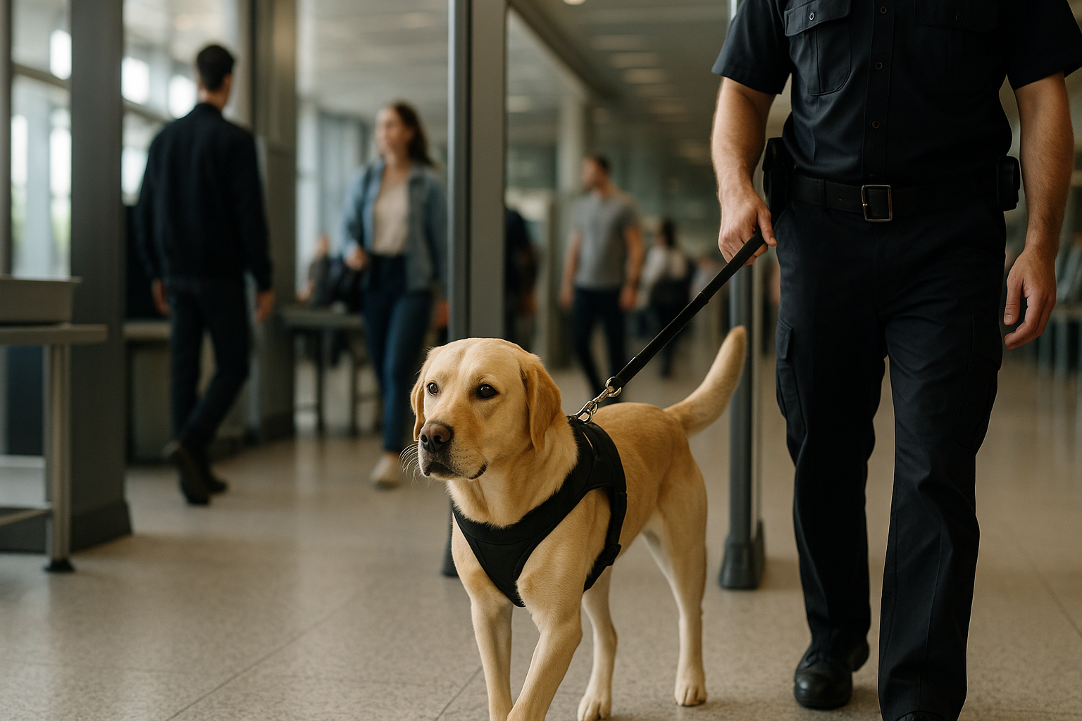 can drug dogs smell edibles