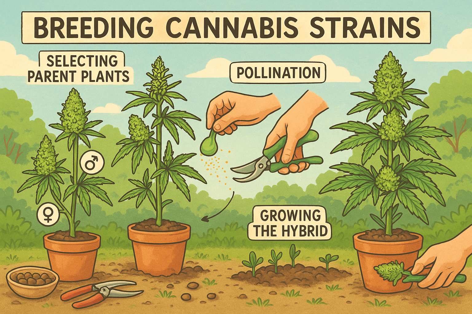how to make your own weed strain