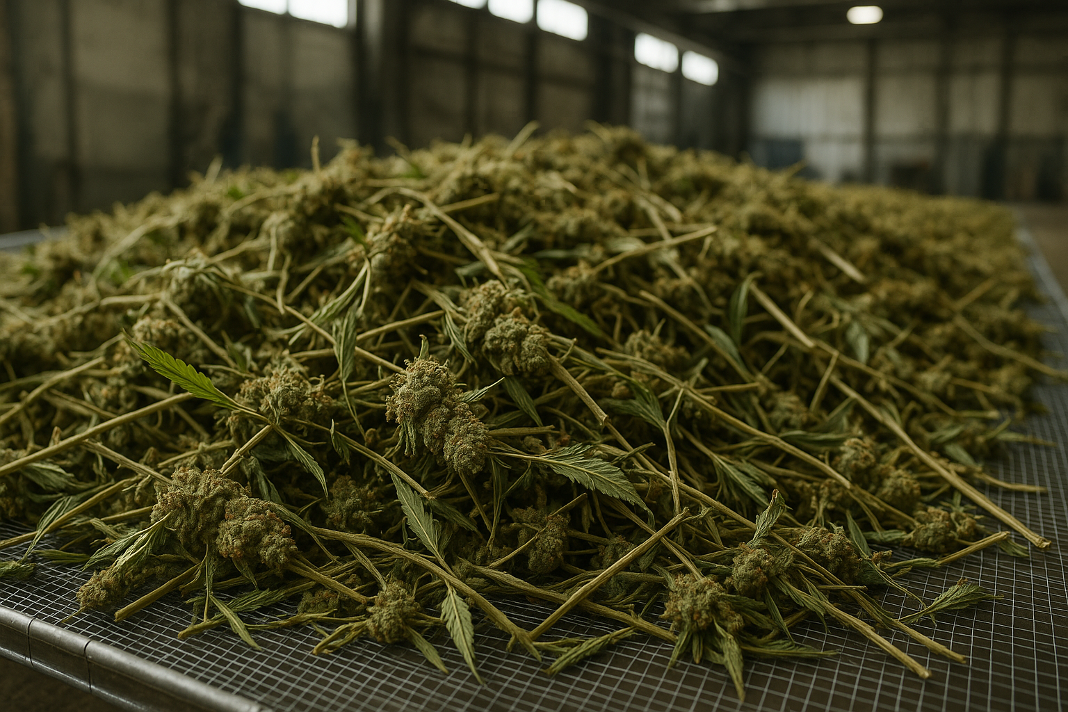 hemp and cannabis biomass