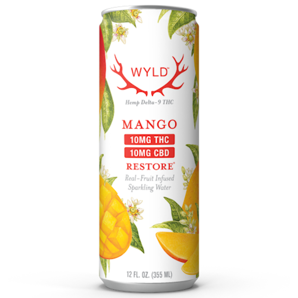 Mango THC:CBD Sparkling Water | Restore