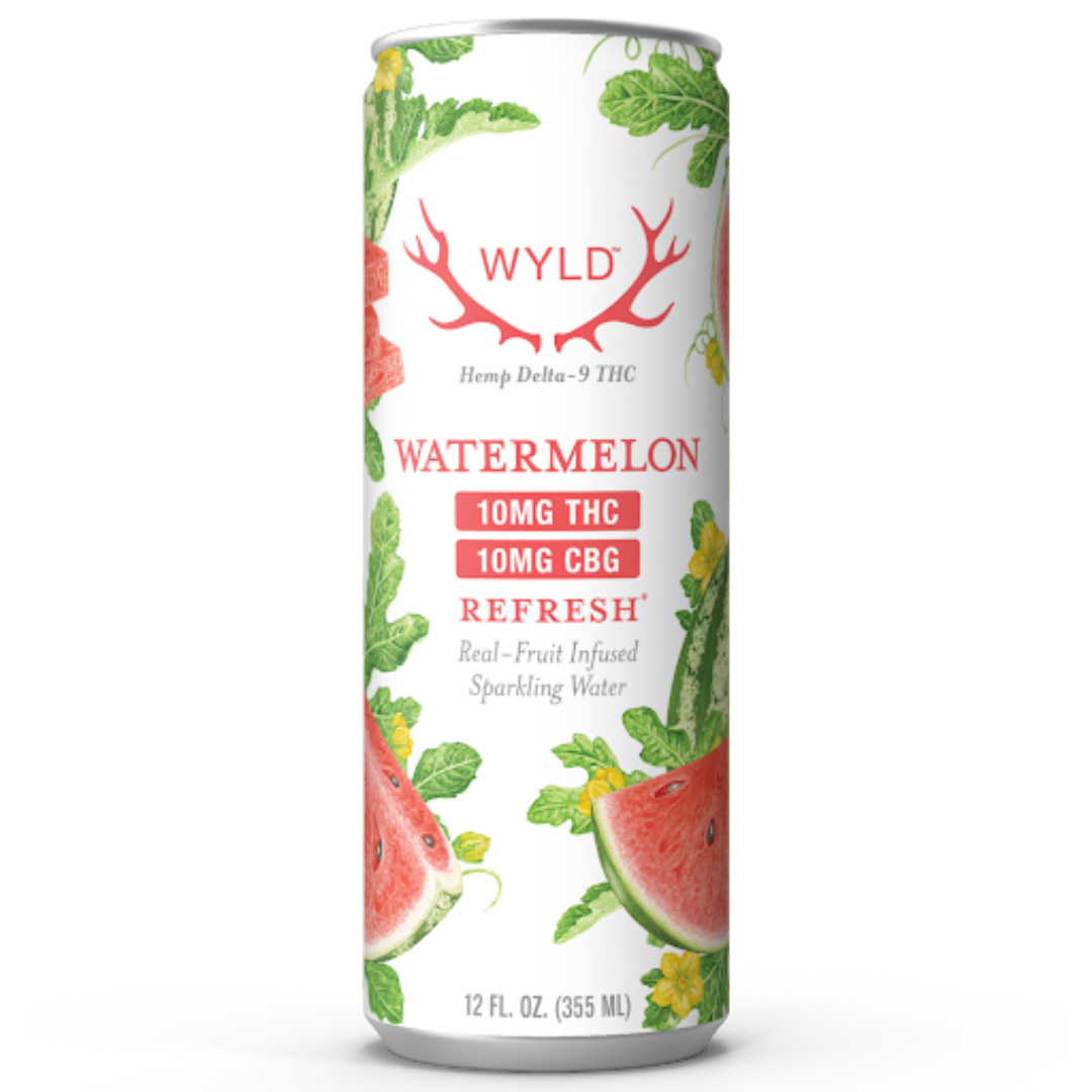 Watermelon THC:CBG Sparkling Water | Refresh