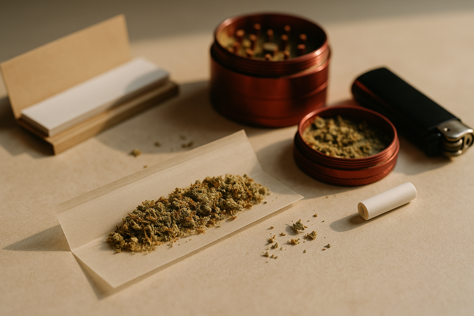 rolling your first joint