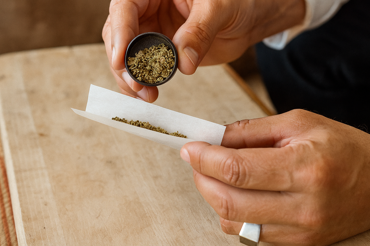 rolling your first joint