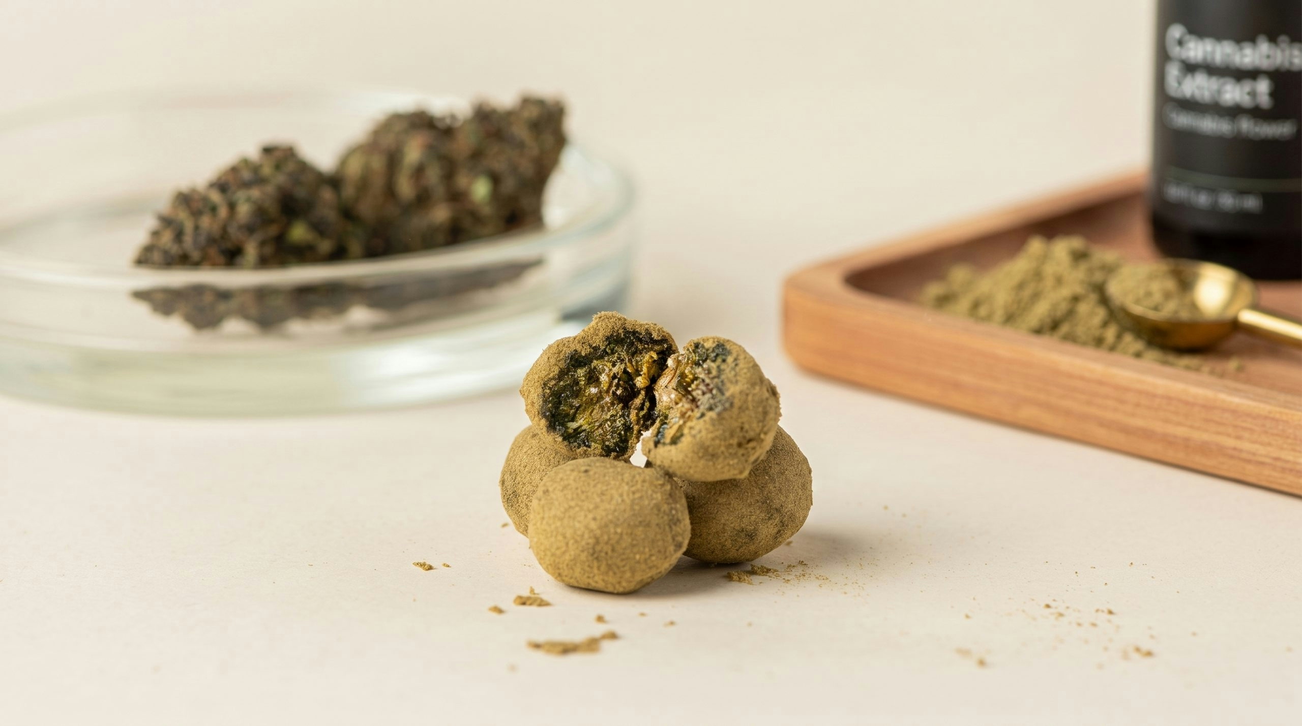 moonrocks displayed over a tabletop