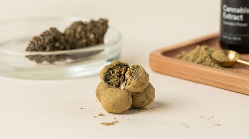 moonrocks displayed over a tabletop