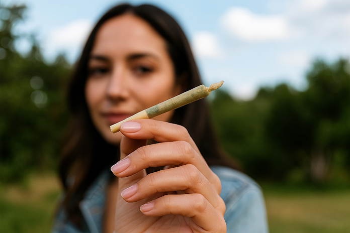 how to roll a joint without a filter