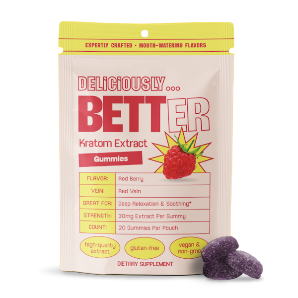 Red Vein Kratom Gummies