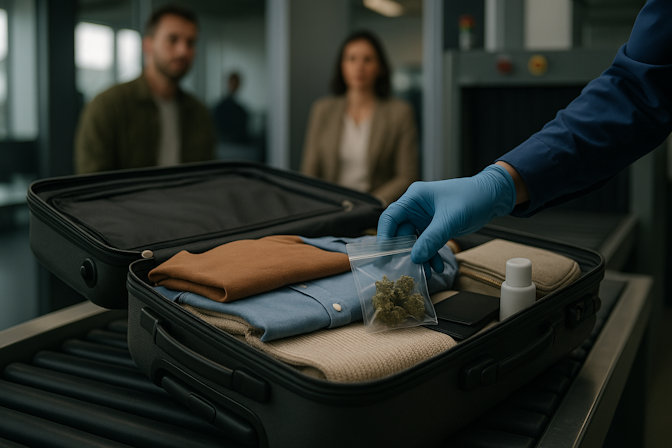 can you travel with weed