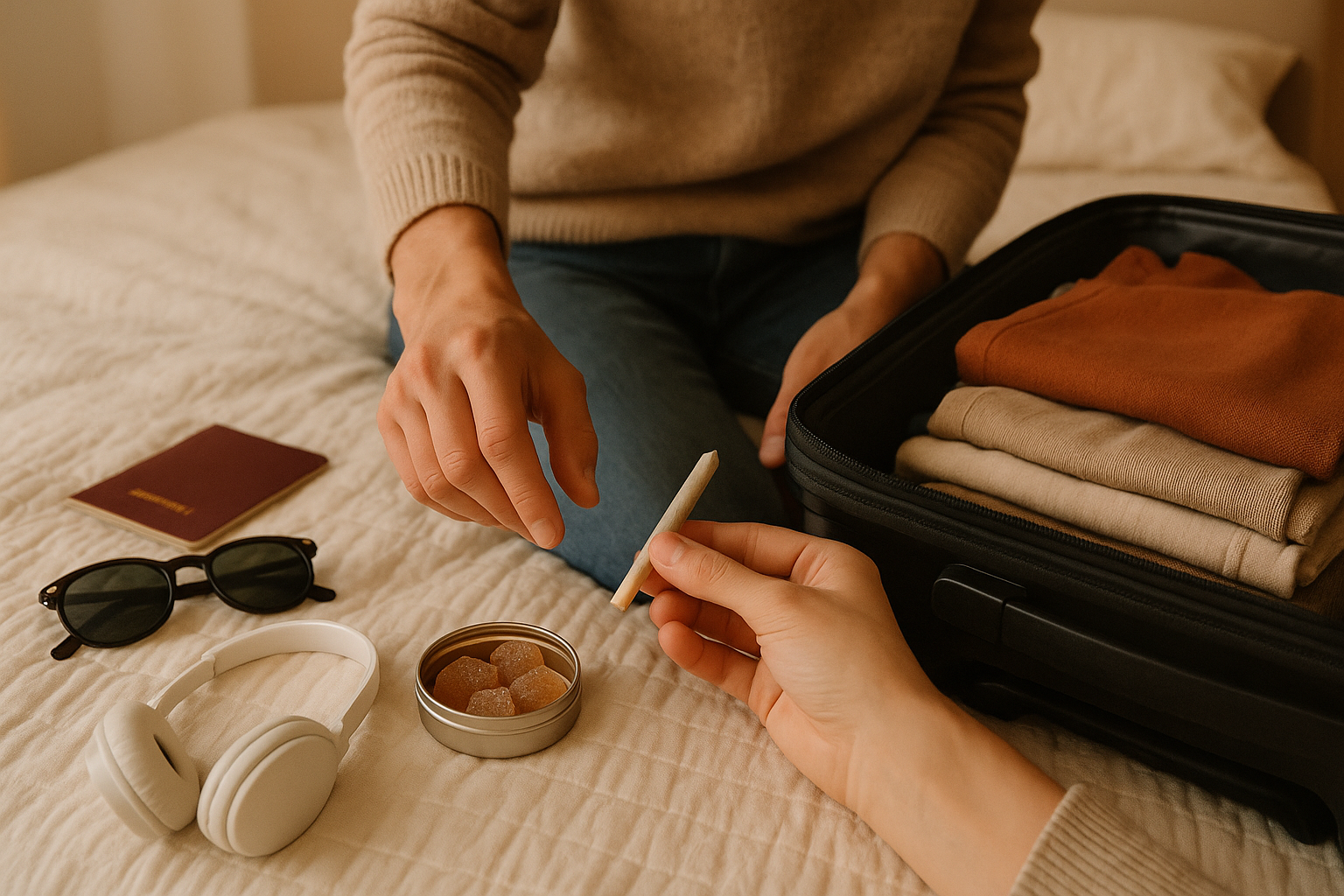 can you travel with weed