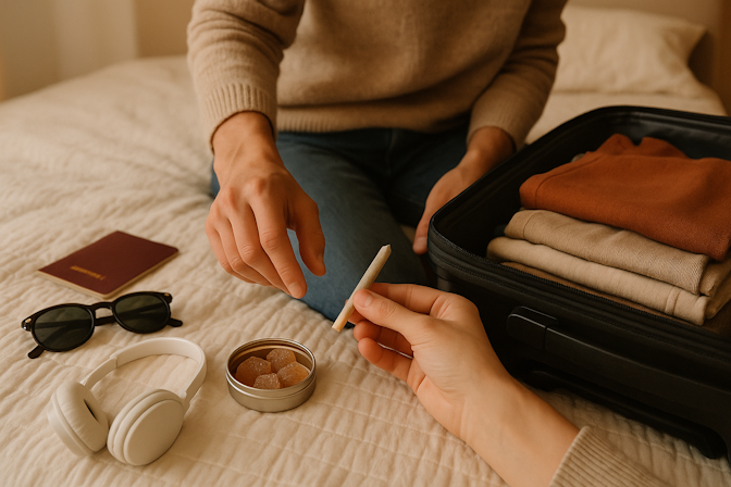 can you travel with weed