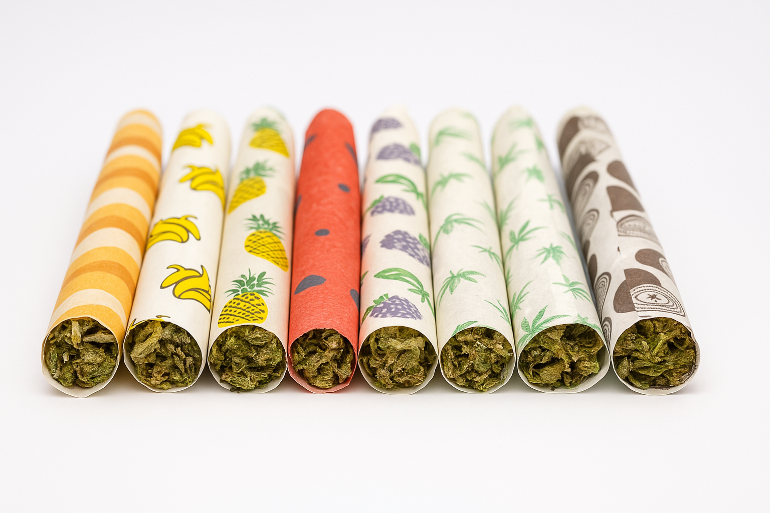 flavored rolling papers