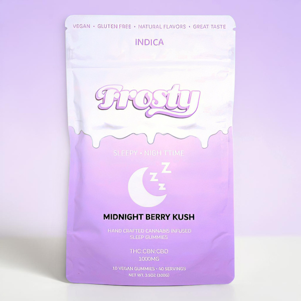 Deep Sleep Delta 9 THC Gummies | Midnight Berry Kush (1000mg)