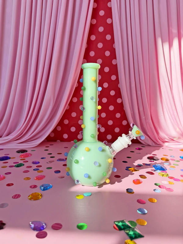 Circus Dots Bong – Jade