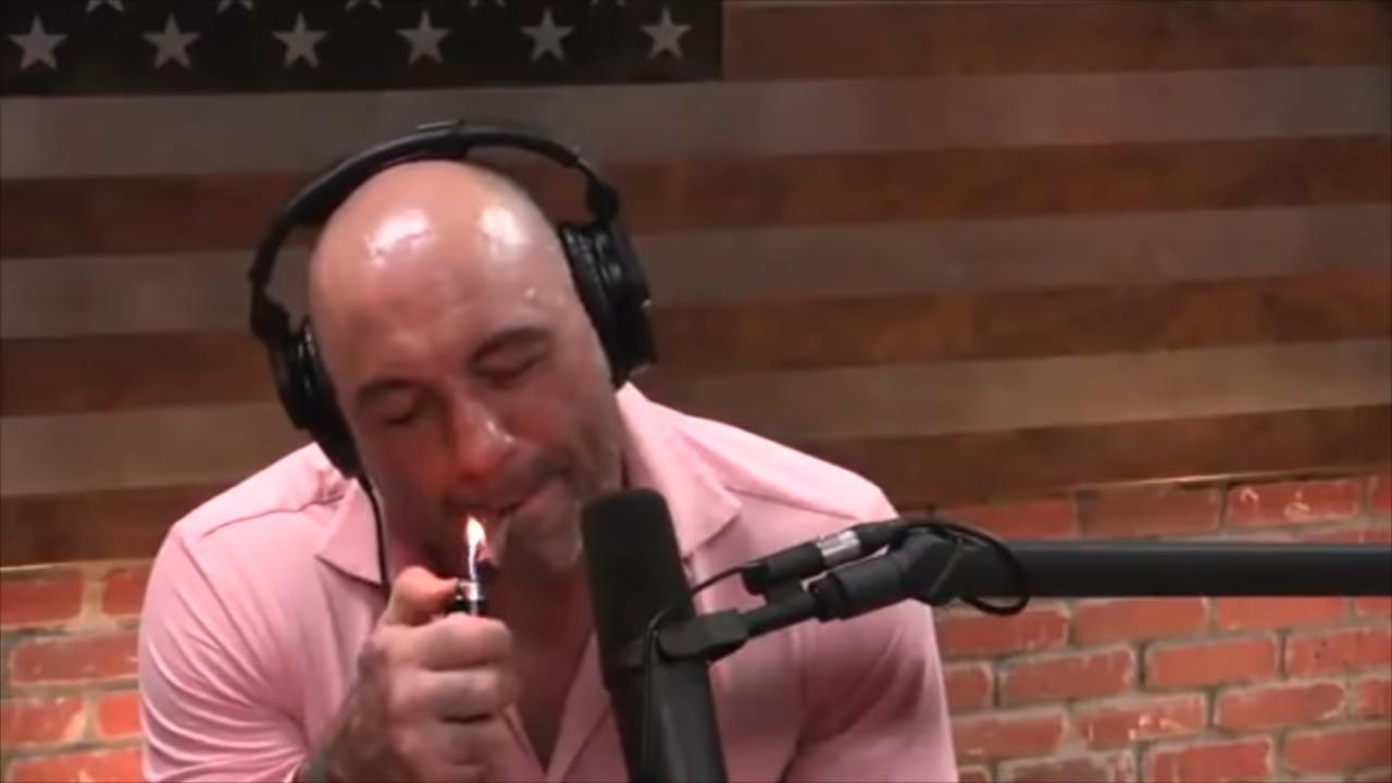 joe rogan weed