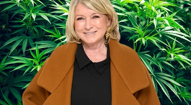 does martha stewart smoke weed