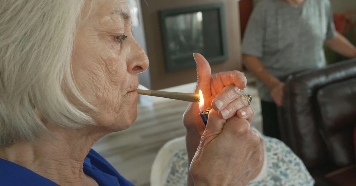 grandmas getting high