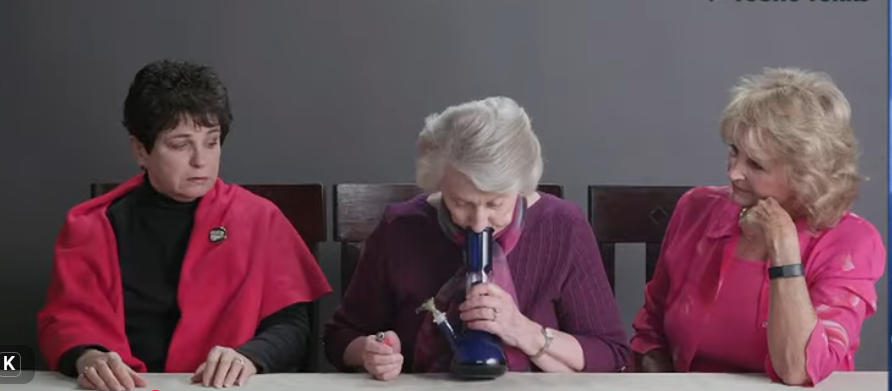 grandmas getting high