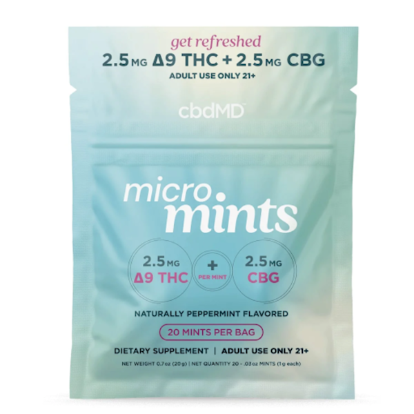 Delta 9 THC Micro Mints