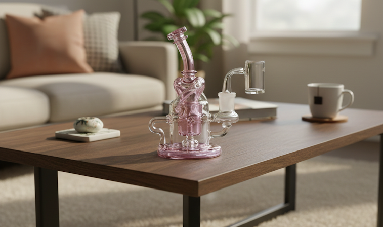 heart shaped dab rig