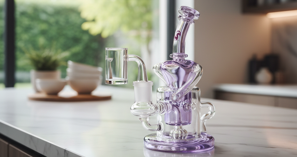 heart shaped dab rig