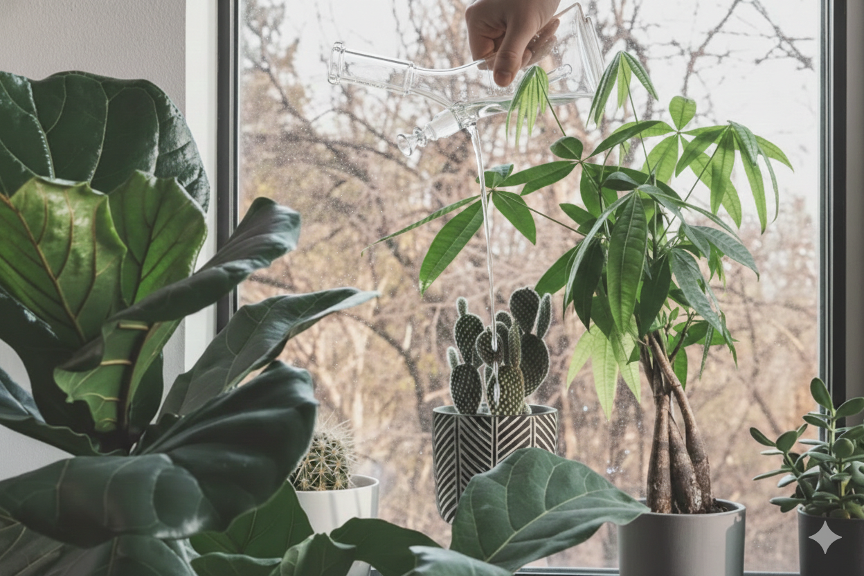 is bong water good for plants