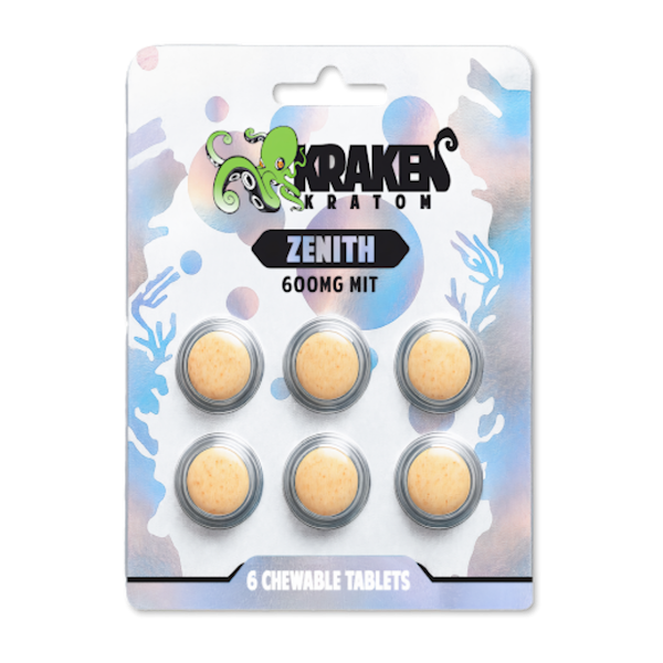 Zenith Chewable Kratom Tablet Pack