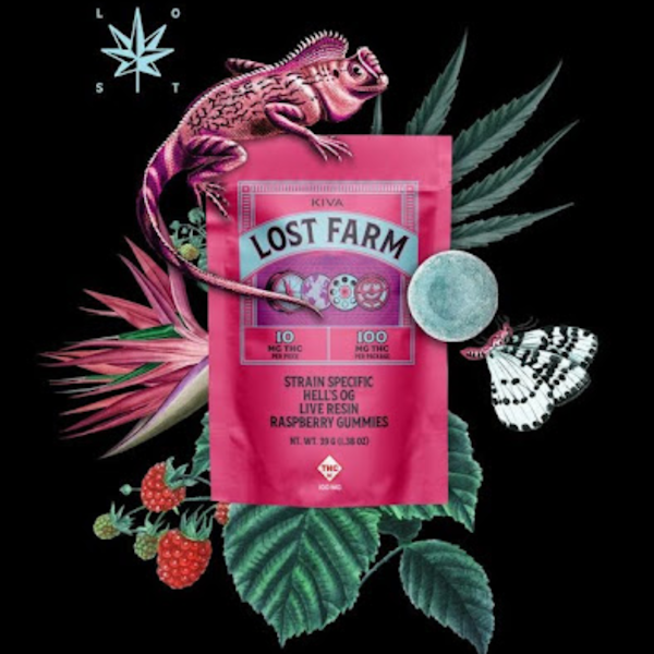 Lost Farm- 100mg Live Resin Gummies