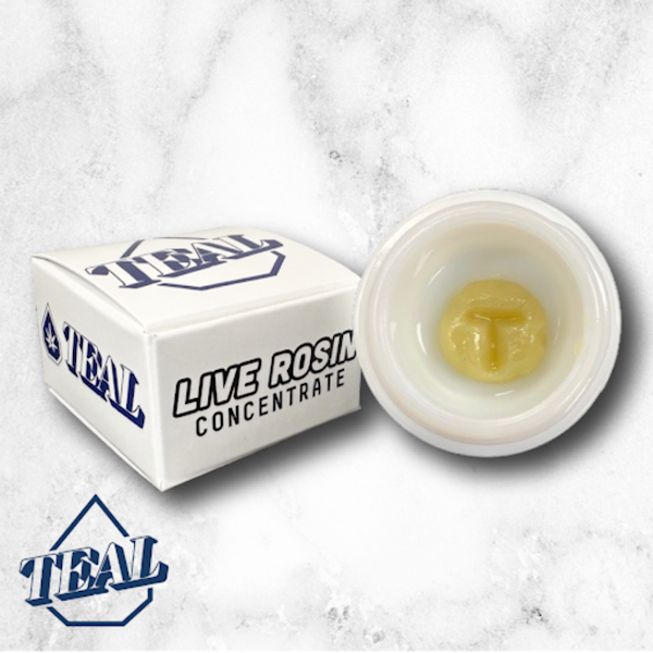 Teal- 1g Live Rosin