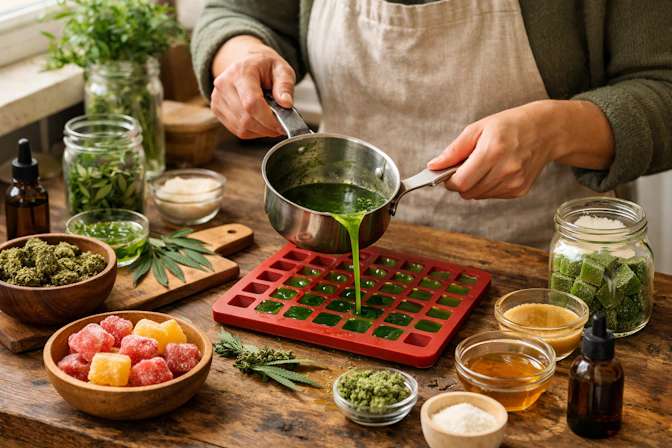 edible gummy recipes 420