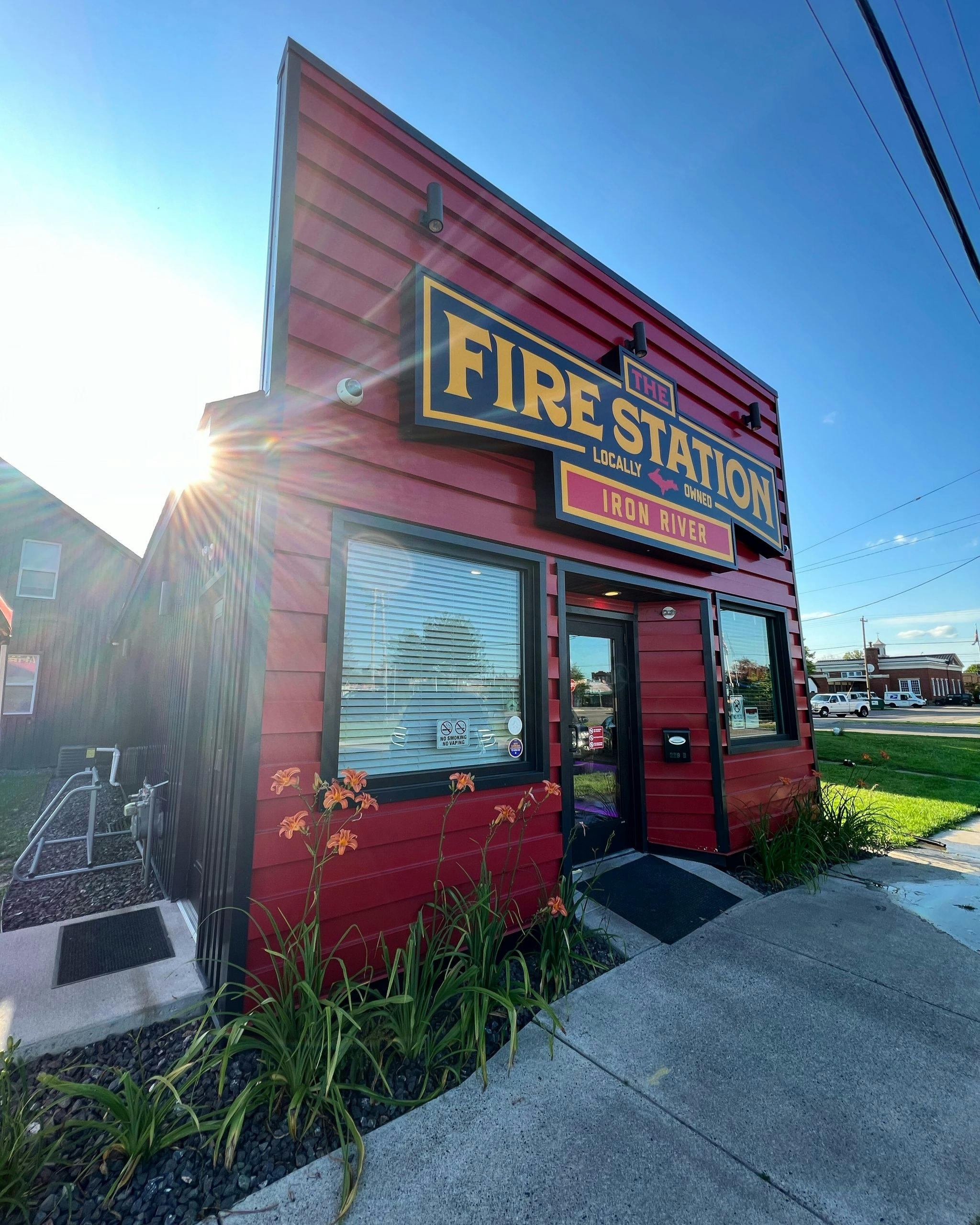 THE FIRE STATION IRON RIVER