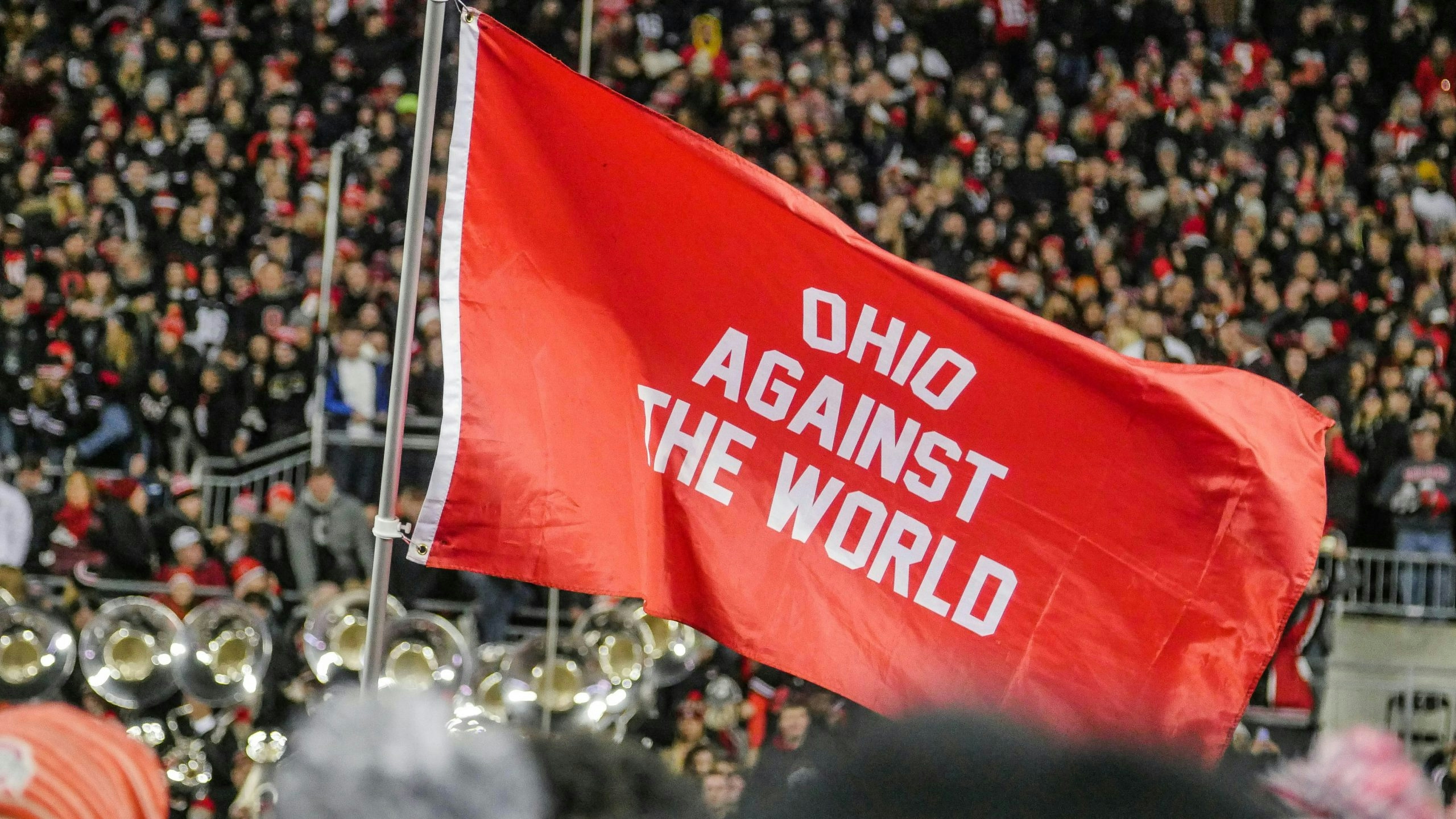 ohio against the world sign