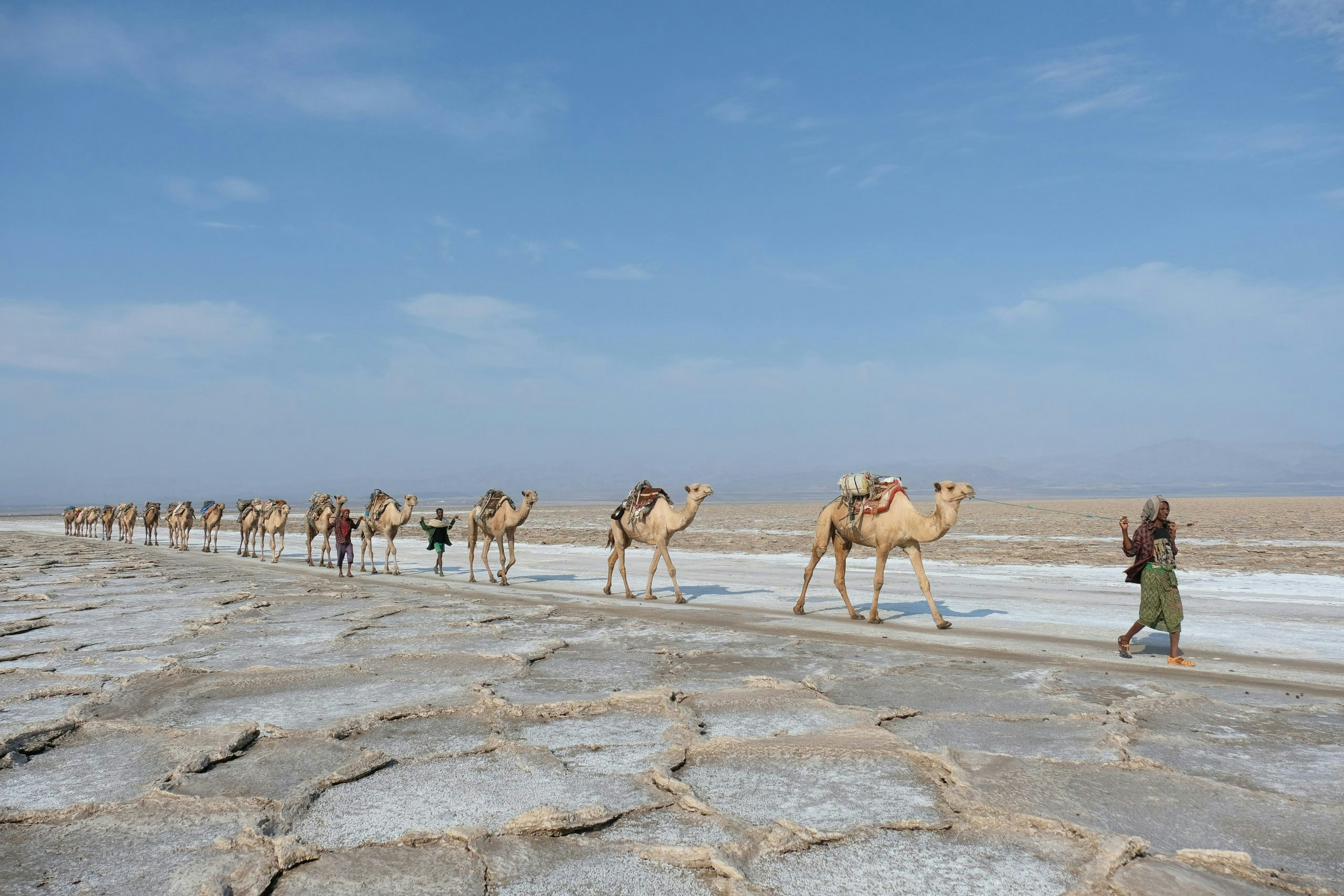Natural scenery in Ethiopia highlighting the country's diverse geography